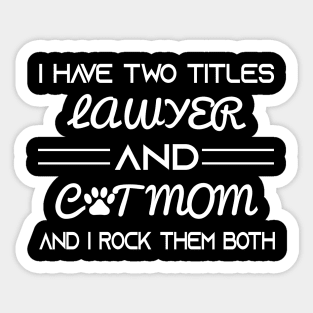 Lawyer Sticker